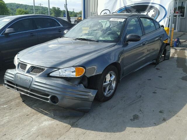 1G2NG52EX4M629680 - 2004 PONTIAC GRAND AM S CHARCOAL photo 2