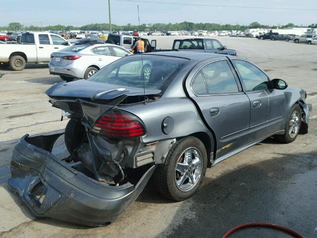 1G2NG52EX4M629680 - 2004 PONTIAC GRAND AM S CHARCOAL photo 4