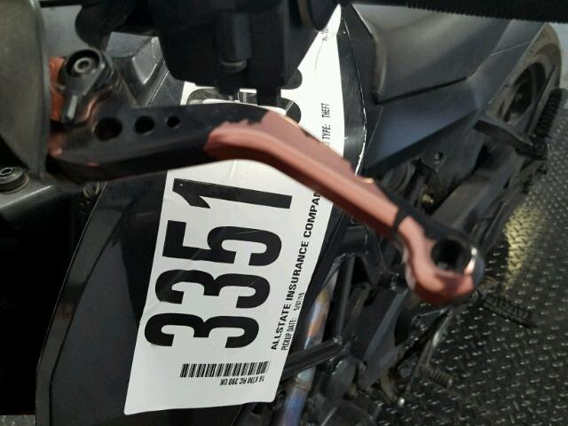 MD2JGJ400GC280019 - 2016 KTM RC 390 BLACK photo 9