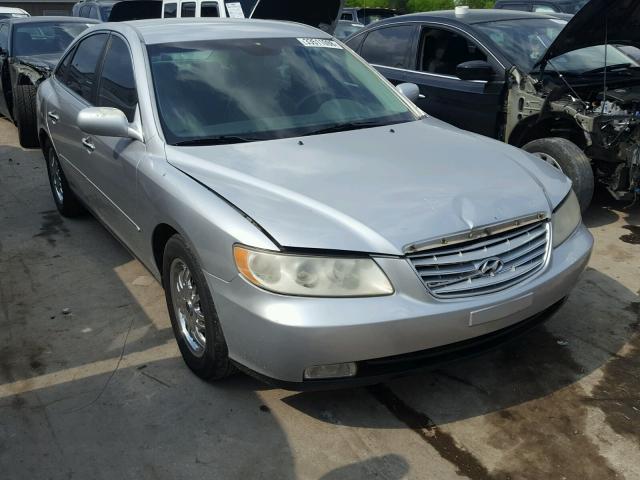 KMHFC46F96A073161 - 2006 HYUNDAI AZERA SE SILVER photo 1