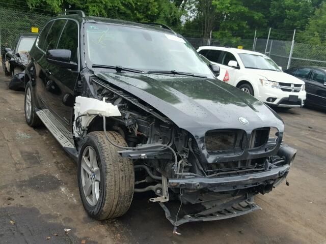 5UXFE83519L168936 - 2009 BMW X5 XDRIVE4 BLACK photo 1