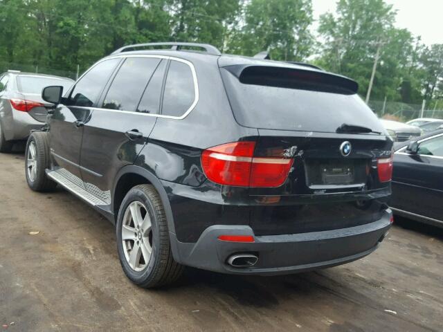 5UXFE83519L168936 - 2009 BMW X5 XDRIVE4 BLACK photo 3