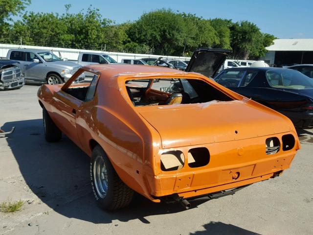 A4E797E265375 - 1974 AMC JAVELIN ORANGE photo 3