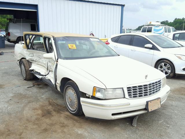 1G6KE54Y7VU270594 - 1997 CADILLAC DEVILLE DE WHITE photo 1