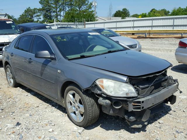 1G1ZG57NX84238209 - 2008 CHEVROLET MALIBU LS ნაცრისფერი ფოტო 1