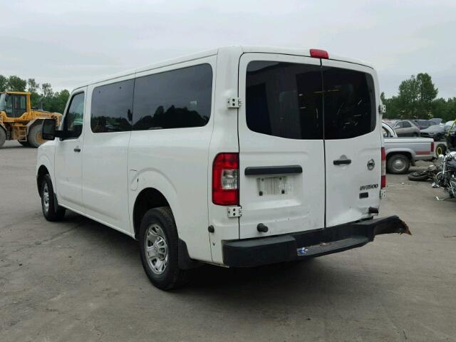 5BZBF0AA7DN203040 - 2013 NISSAN NV 3500 S/ WHITE photo 3