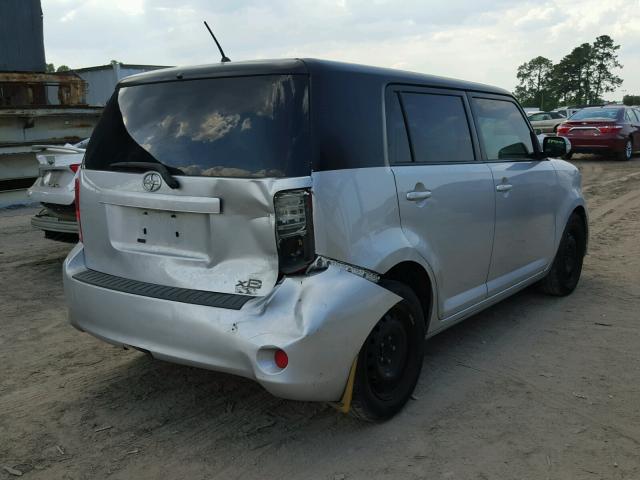 JTLZE4FE4B1119352 - 2011 TOYOTA SCION XB ვერცხლისფერი ფოტო 4