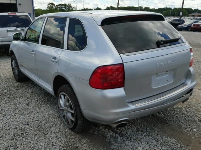 WP1AB29P85LA62535 - 2005 PORSCHE CAYENNE SILVER photo 3