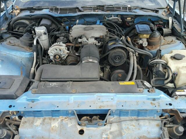 1G2FS21S7KL243813 - 1989 PONTIAC FIREBIRD BLUE photo 7