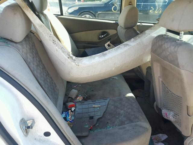 1G1ZT54824F145502 - 2004 CHEVROLET MALIBU LS 白色 照片 6