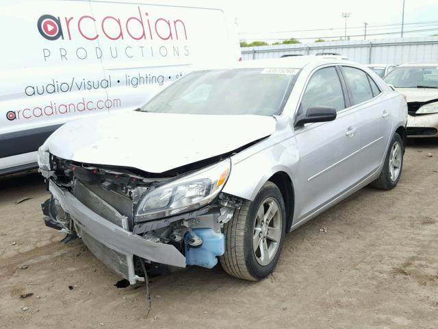 1G11B5SL4FF201384 - 2015 CHEVROLET MALIBU LS SILVER photo 2