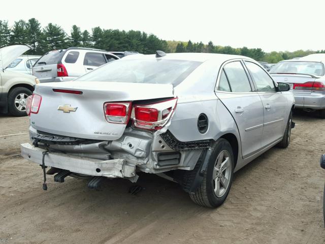 1G11B5SL4FF201384 - 2015 CHEVROLET MALIBU LS SILVER photo 4