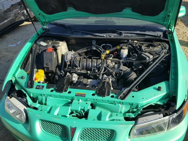 1G2WP52K42F123015 - 2002 PONTIAC GRAND PRIX GREEN photo 7