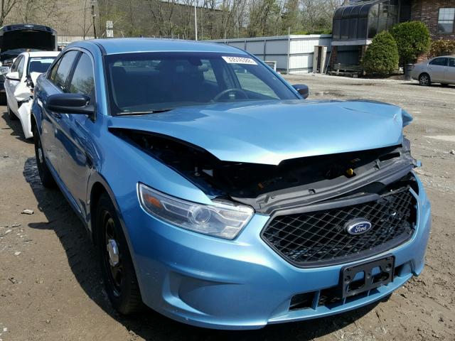 1FAHP2MK4FG135834 - 2015 FORD TAURUS POL BLUE photo 1