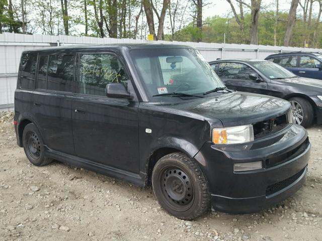 JTLKT334450190140 - 2005 TOYOTA SCION XB BLACK photo 1