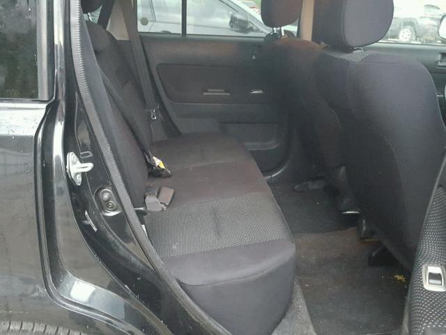 JTLKT334450190140 - 2005 TOYOTA SCION XB BLACK photo 6