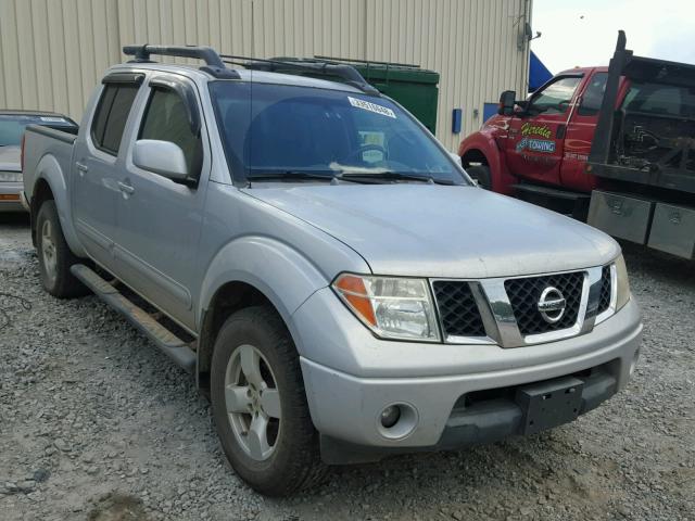 1N6AD07W07C417207 - 2007 NISSAN FRONTIER C SILVER photo 1