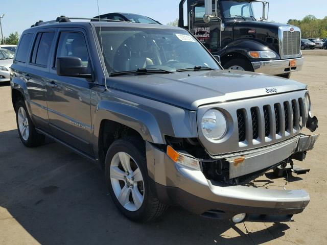 1C4NJRCB0CD595157 - 2012 JEEP PATRIOT LI GRAY photo 1