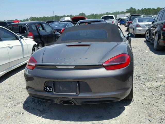 WP0CA2A88EK120859 - 2014 PORSCHE BOXSTER GRAY photo 6