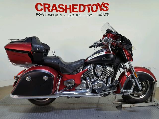 56KTRAAA0H3351897 - 2017 INDIAN MOTORCYCLE CO. ROADMASTER RED photo 1