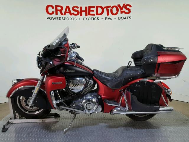 56KTRAAA0H3351897 - 2017 INDIAN MOTORCYCLE CO. ROADMASTER RED photo 5