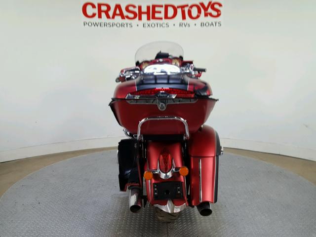 56KTRAAA0H3351897 - 2017 INDIAN MOTORCYCLE CO. ROADMASTER RED photo 7
