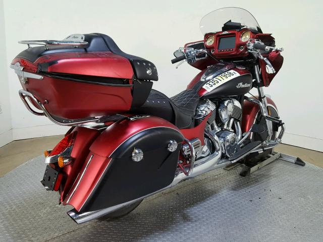 56KTRAAA0H3351897 - 2017 INDIAN MOTORCYCLE CO. ROADMASTER RED photo 8
