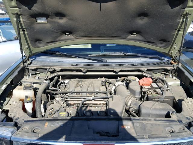 2FMGK5C89DBD17024 - 2013 FORD FLEX SEL მწვანე ფოტო 7