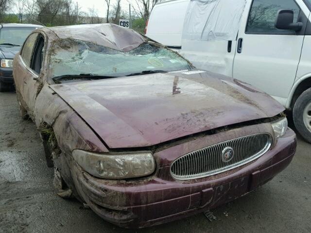 1G4HP54K944132854 - 2004 BUICK LESABRE CU BURGUNDY photo 1