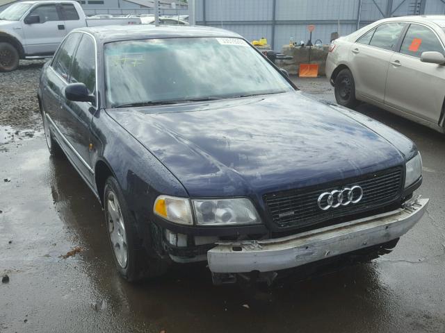 WAUBG34D9XN000351 - 1999 AUDI A8 QUATTRO BLUE photo 1