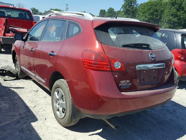 JN8AS5MT6FW654530 - 2015 NISSAN ROGUE SELE RED photo 3