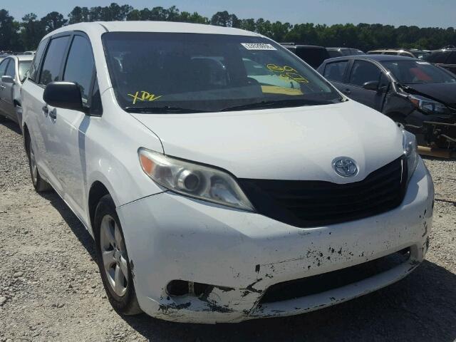 5TDZK3DC8FS576061 - 2015 TOYOTA SIENNA BAS WHITE photo 1