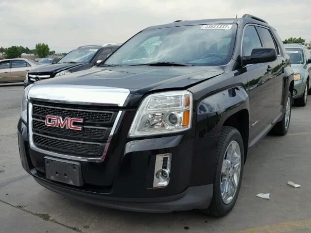 2GKFLVE33D6324093 - 2013 GMC TERRAIN BLACK photo 2