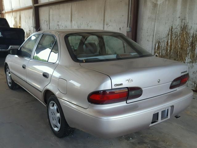 1Y1SK5260VZ414413 - 1997 GEO PRIZM BASE GOLD photo 3