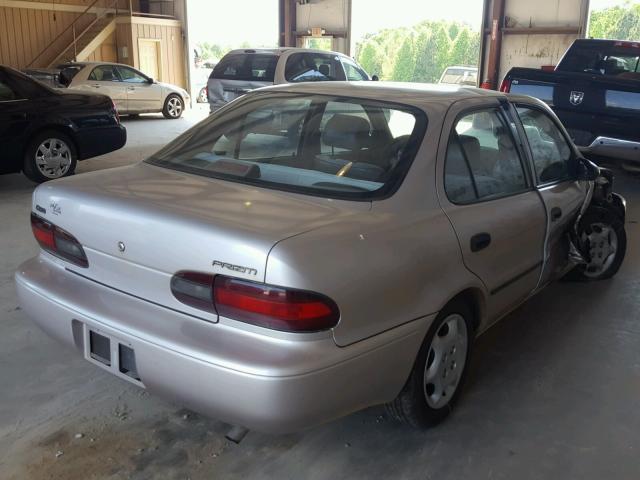 1Y1SK5260VZ414413 - 1997 GEO PRIZM BASE GOLD photo 4
