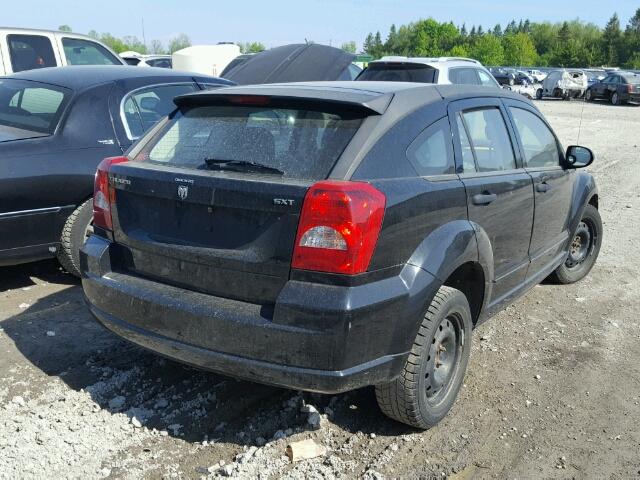 1B3HB48B77D406033 - 2007 DODGE CALIBER SX BLACK photo 4