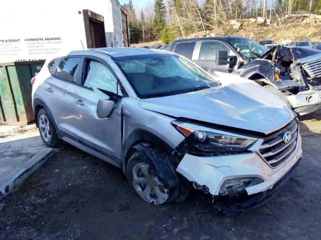 KM8J2CA49HU559662 - 2017 HYUNDAI TUCSON SE SILVER photo 1