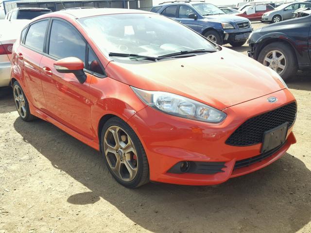 3FADP4GX7FM123619 - 2015 FORD FIESTA ST RED photo 1