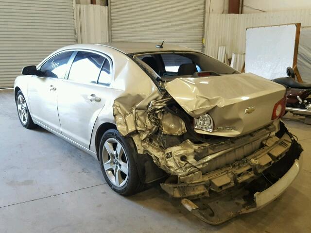 1G1ZC5EB4AF156233 - 2010 CHEVROLET MALIBU 1LT 棕色 照片 3