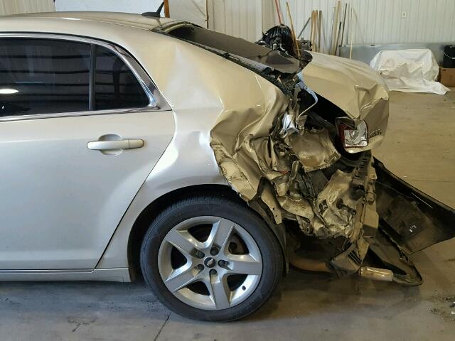 1G1ZC5EB4AF156233 - 2010 CHEVROLET MALIBU 1LT 棕色 照片 9