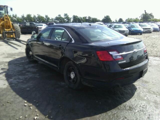 1FAHP2L87EG107126 - 2014 FORD TAURUS POL BLACK photo 3