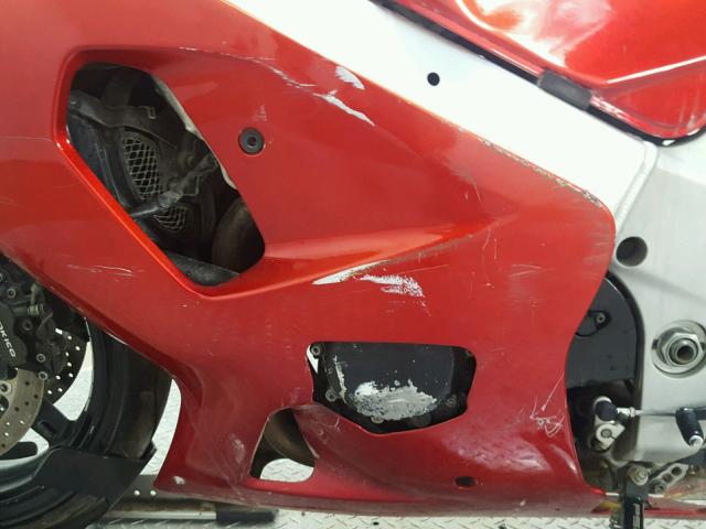 JS1GR7HA532102455 - 2003 SUZUKI GSX-R750 RED photo 12