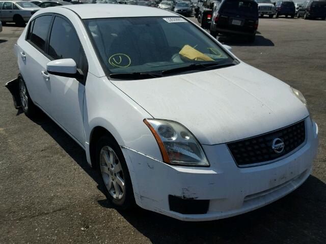 3N1AB61E47L616845 - 2007 NISSAN SENTRA 2.0 WHITE photo 1