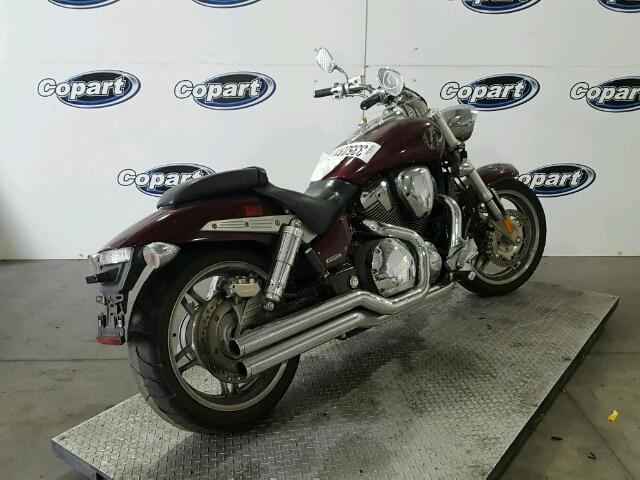 1HFSC46D86A400012 - 2006 HONDA VTX1800 F1 MAROON photo 4