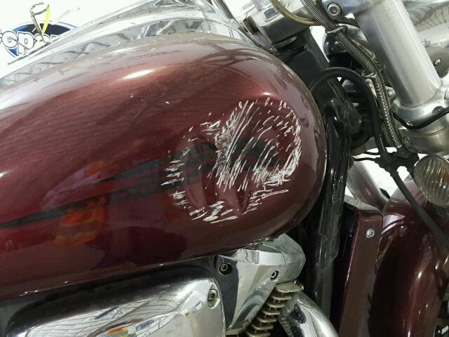 1HFSC46D86A400012 - 2006 HONDA VTX1800 F1 MAROON photo 9