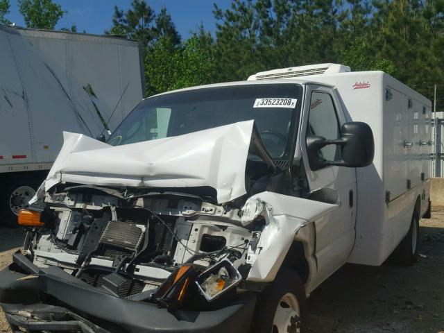 1FDSE3FL7BDA09511 - 2011 FORD ECONOLINE WHITE photo 10