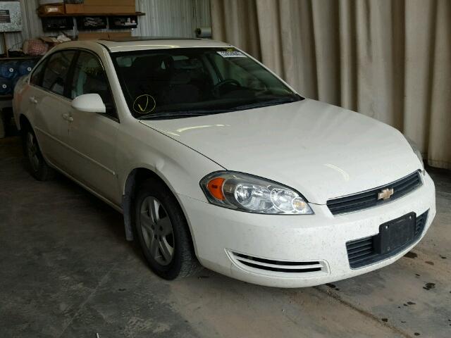 2G1WB58K889263869 - 2008 CHEVROLET IMPALA WHITE photo 1