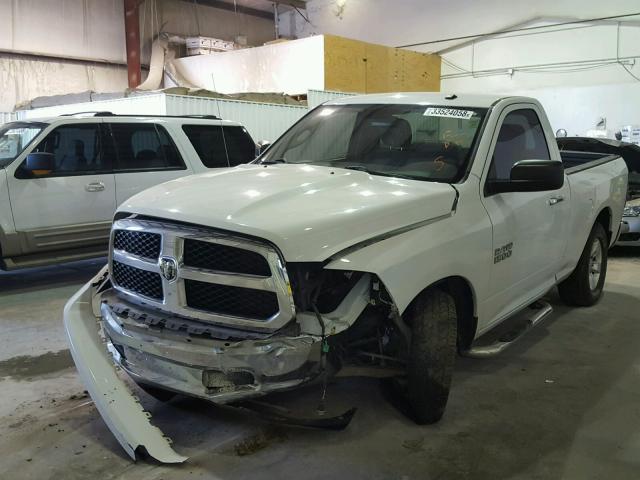 3C6JR6RG1DG500058 - 2013 RAM 1500 MPG WHITE photo 2