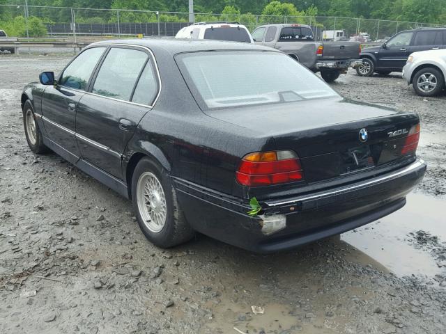 WBAGJ832XWDM25263 - 1998 BMW 740 IL BLACK photo 3