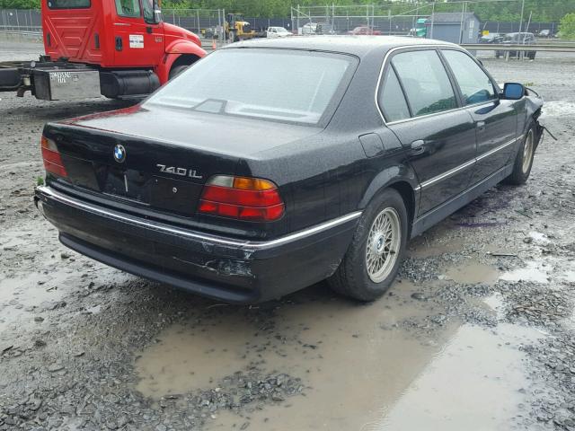 WBAGJ832XWDM25263 - 1998 BMW 740 IL BLACK photo 4